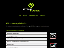 Tablet Screenshot of cyclefusion.co.za